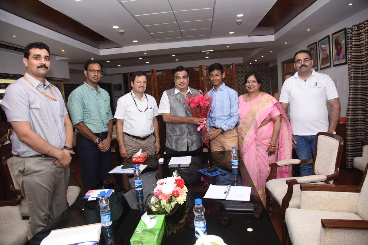 Meeting with Nitin Gadkari -Minister of Transport