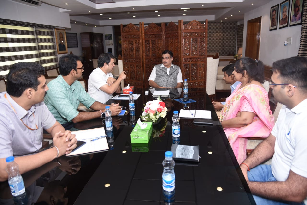 Meeting with Nitin Gadkari -Minister of Transport