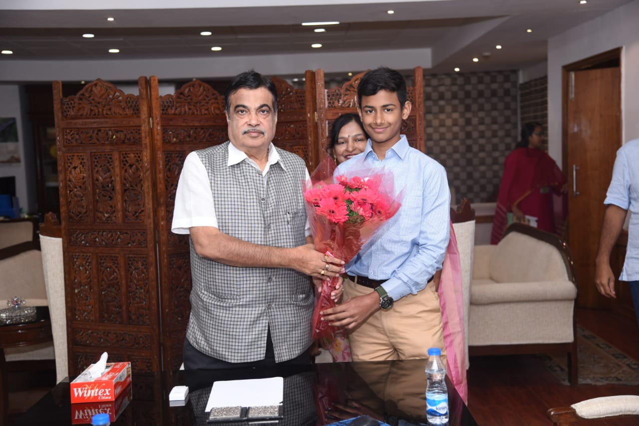 Meeting with Nitin Gadkari -Minister of Transport